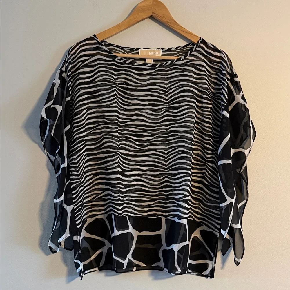 Michael Kors Zebra print